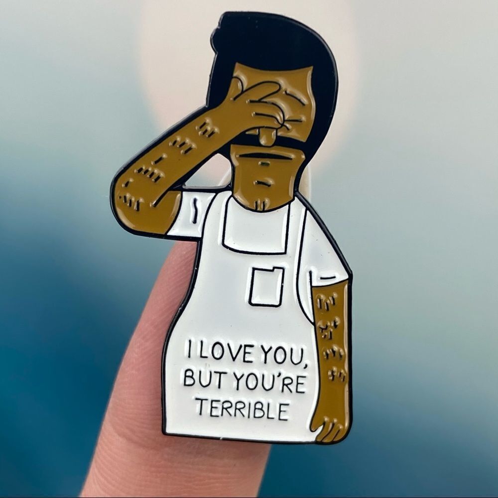 Bob’s Burgers Bob Enamel Pin/ Brooch Lapel